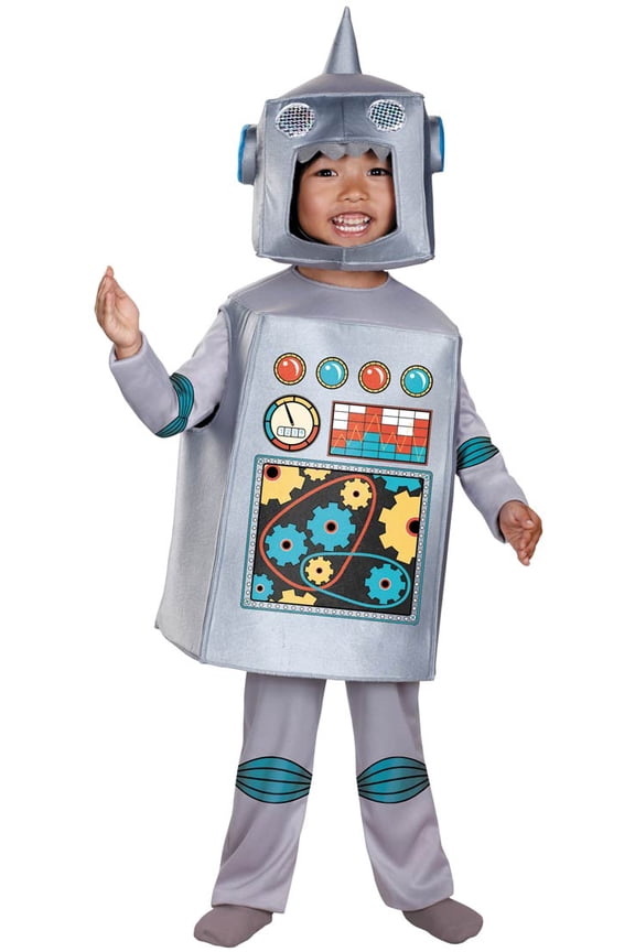Retro Robot Toddler and Kids Costume