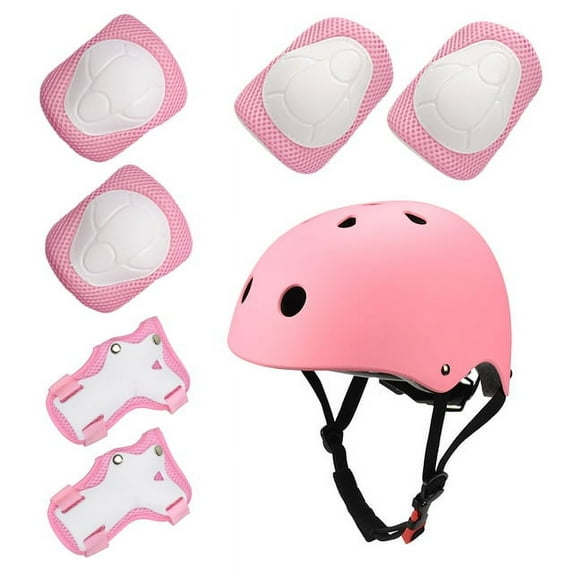 Child Rider Series Protection Gear Set for Multi Sports Scooter, Skateboarding, Biking, Roller Skating, Protection for Beginner to Advanced, Helmet, Knee and Elbow Pads with Wrist Guards