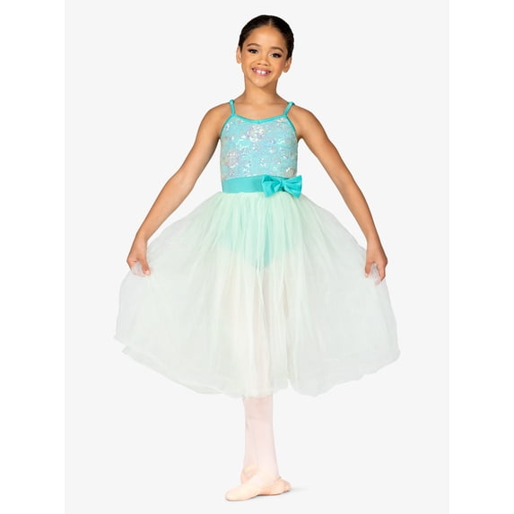 Girls Romantic Sequin Tutu Dress