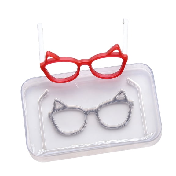 Child Safe 5Cm Silicone Face And Eyewear Mold For Clay Creations With Sturdy Flexible Design Kids Supply