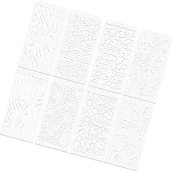 Child Safe Craft Stencil Quality PET Materials Template Precisions Cut For Wall Decorations, School Projects And Art