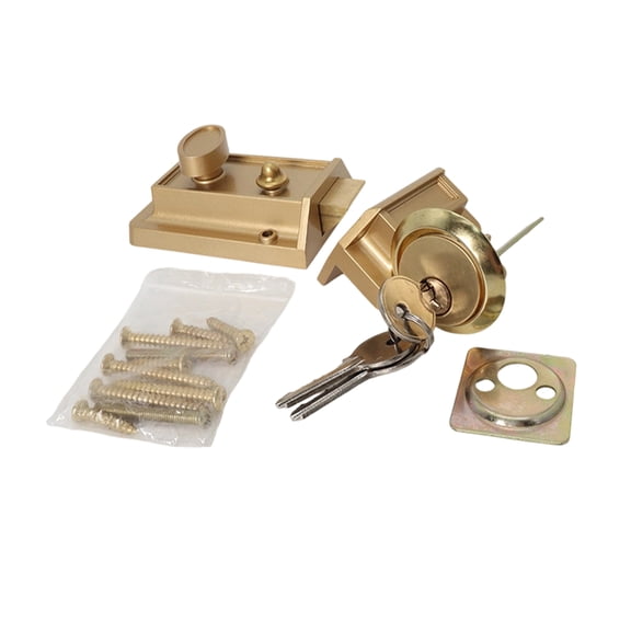 Child Safe Zincs Alloys Deadbolts Lock Providing Enhanced Safety For Families At Night Or When Away From Home