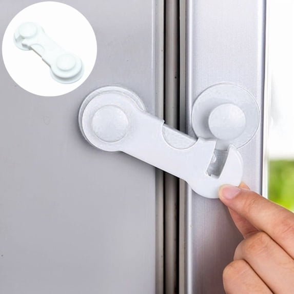 Child Safety Cabinet Locks, No Drill Baby Proof Latches, Adhesive Safety Locks for Drawers, Fridge, Cabinets and Toilet Seats