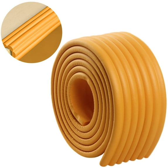 Child Safety Corner Protector - 2m PU Foam Bar with Tape for Furniture Edge Guarding - Essential Baby Proofing for Home, Kids Rooms, and Injury Prevention