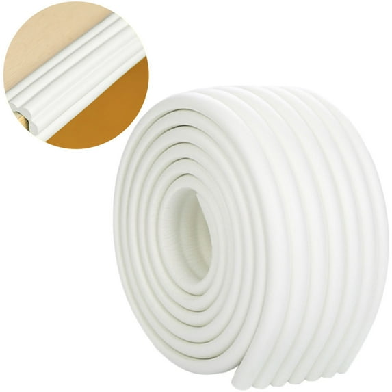 Child Safety Corner Protector for Furniture, 2m Length with Adhesive Tape, PU Material for Baby Proofing Home Corners and Edges