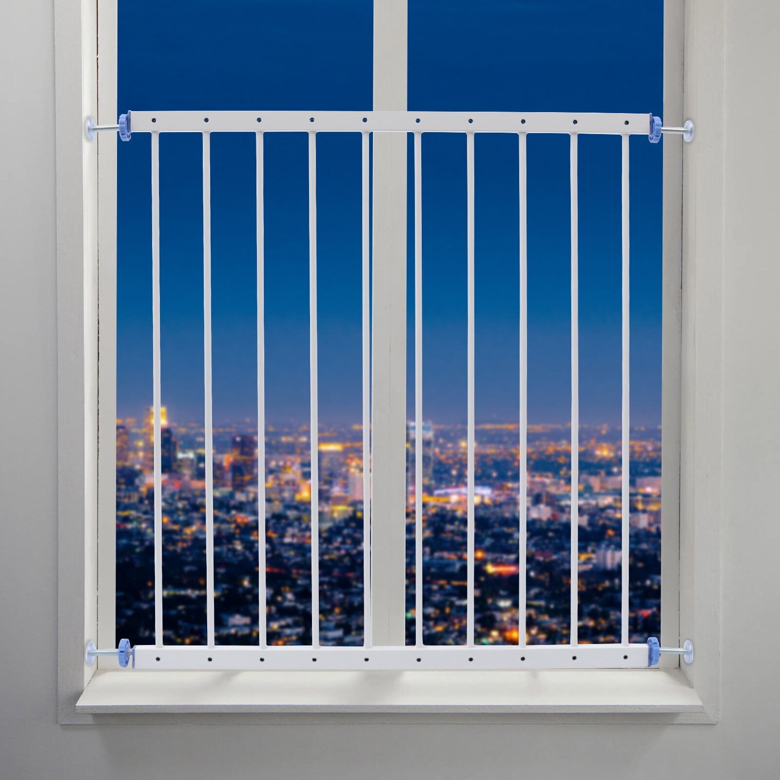 Safety Metal Bar Window Guard Security Burglar 30-34 inch Adjustable ...