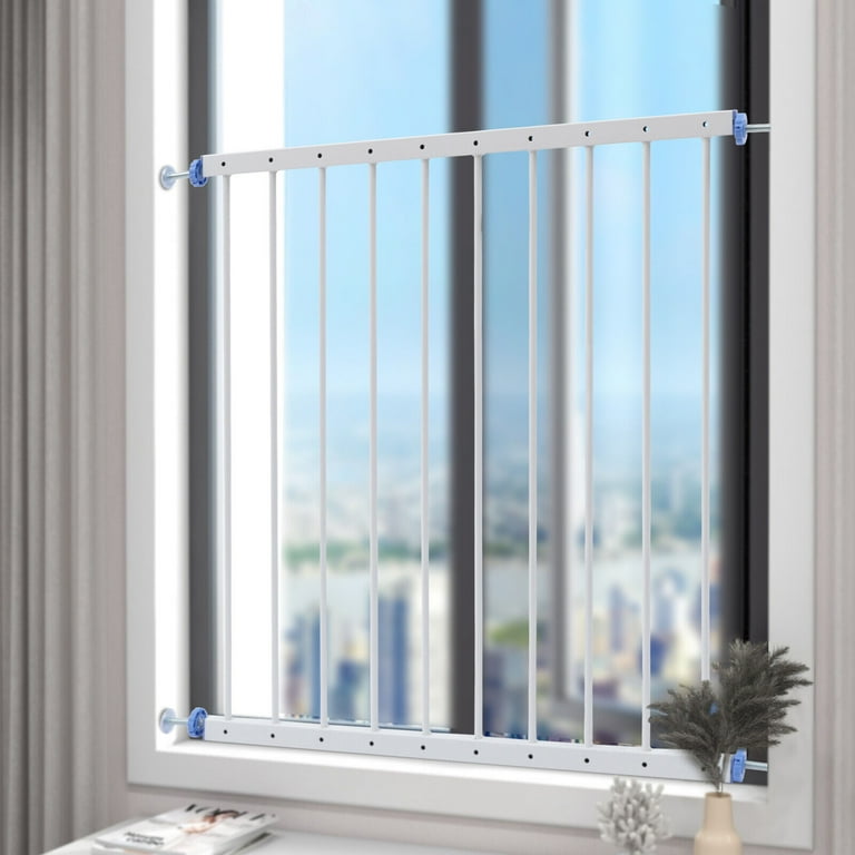 Child Safety Metal Bar Window Guard Security Burglar Easy Install Adjustable