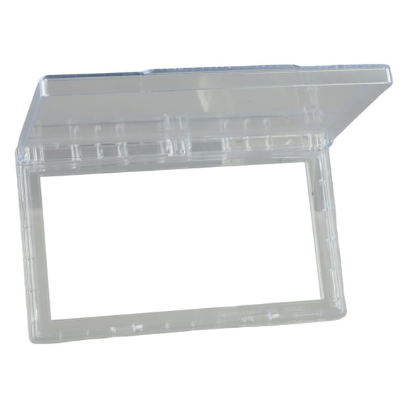 Child Safety Thin Waterproof Socket Cover Type 86 Double Socket Cover Dust Resistant Oil Resistant Pc Material