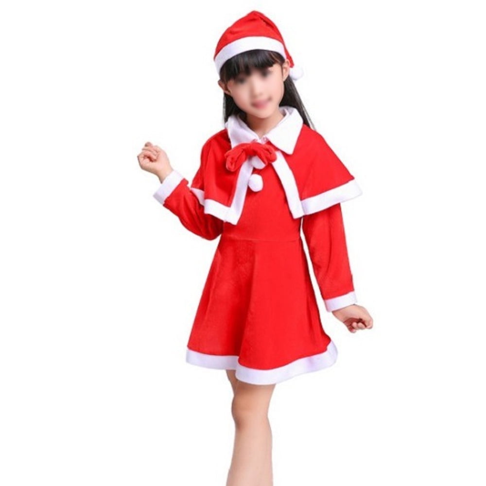 FOCUSNORM Adults Christmas Suit Set Red Santa Claus Father Xmas Fancy Dress  Costume Full Set