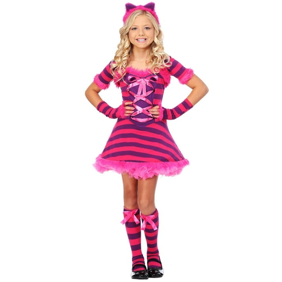 Child Sassy Wonderland Cat Costume