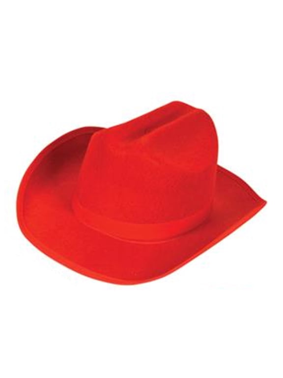 Child Sized felt Cowboy Hat COLOR RED