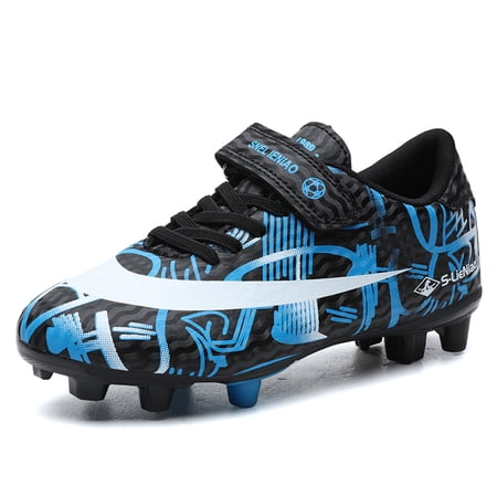 Child Soccer Cleats Boy and Girl Spikes Training Football Boots
