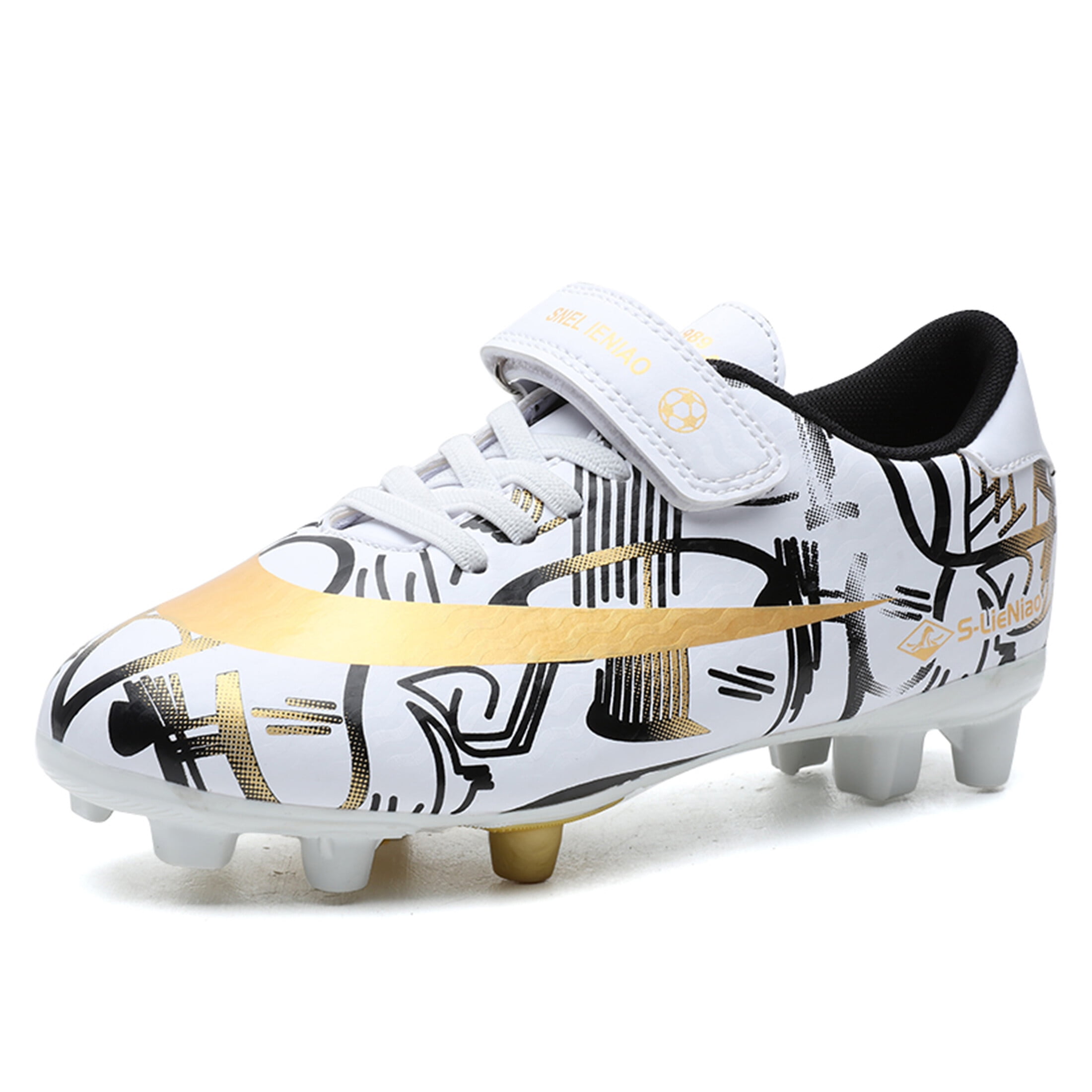 Gold Soccer Shoes Gold Kids Football Cleats Kids Golden Football
