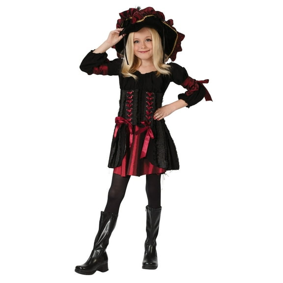 Child' Stitch Pirate Girl Costume