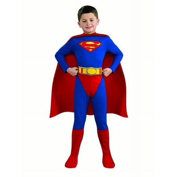 DC Comics Classic Superman Costume for Kids by Rubies, Boys Medium