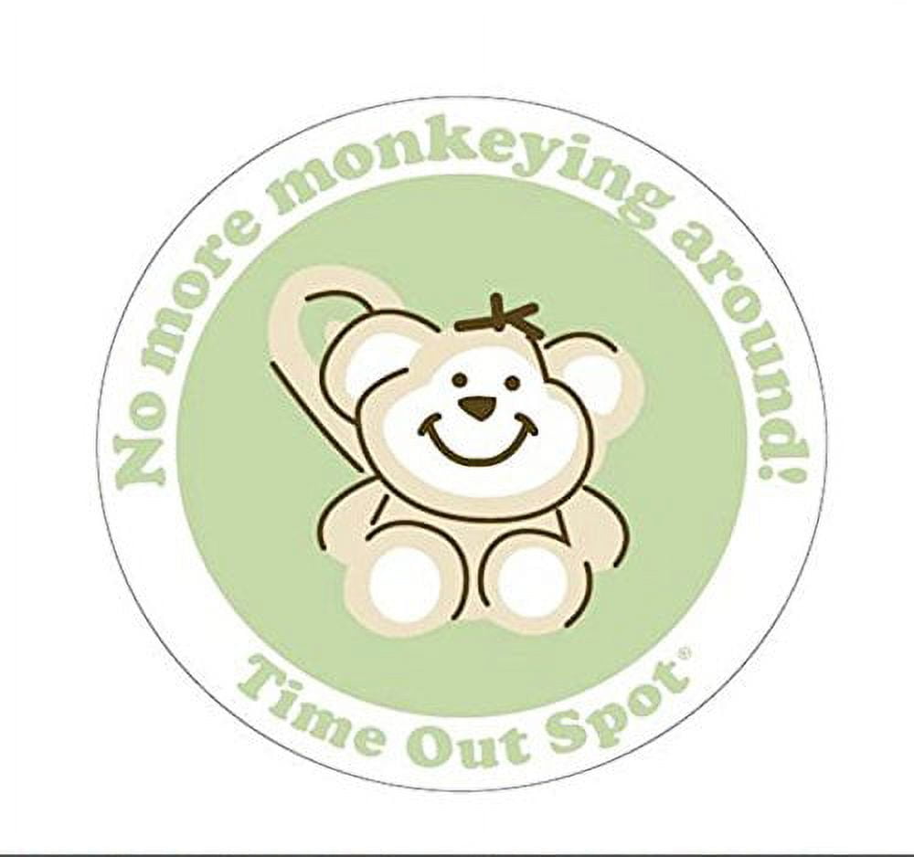 Child To Cherish - Time Out Spot Rug - Monkeying Around - Walmart.com