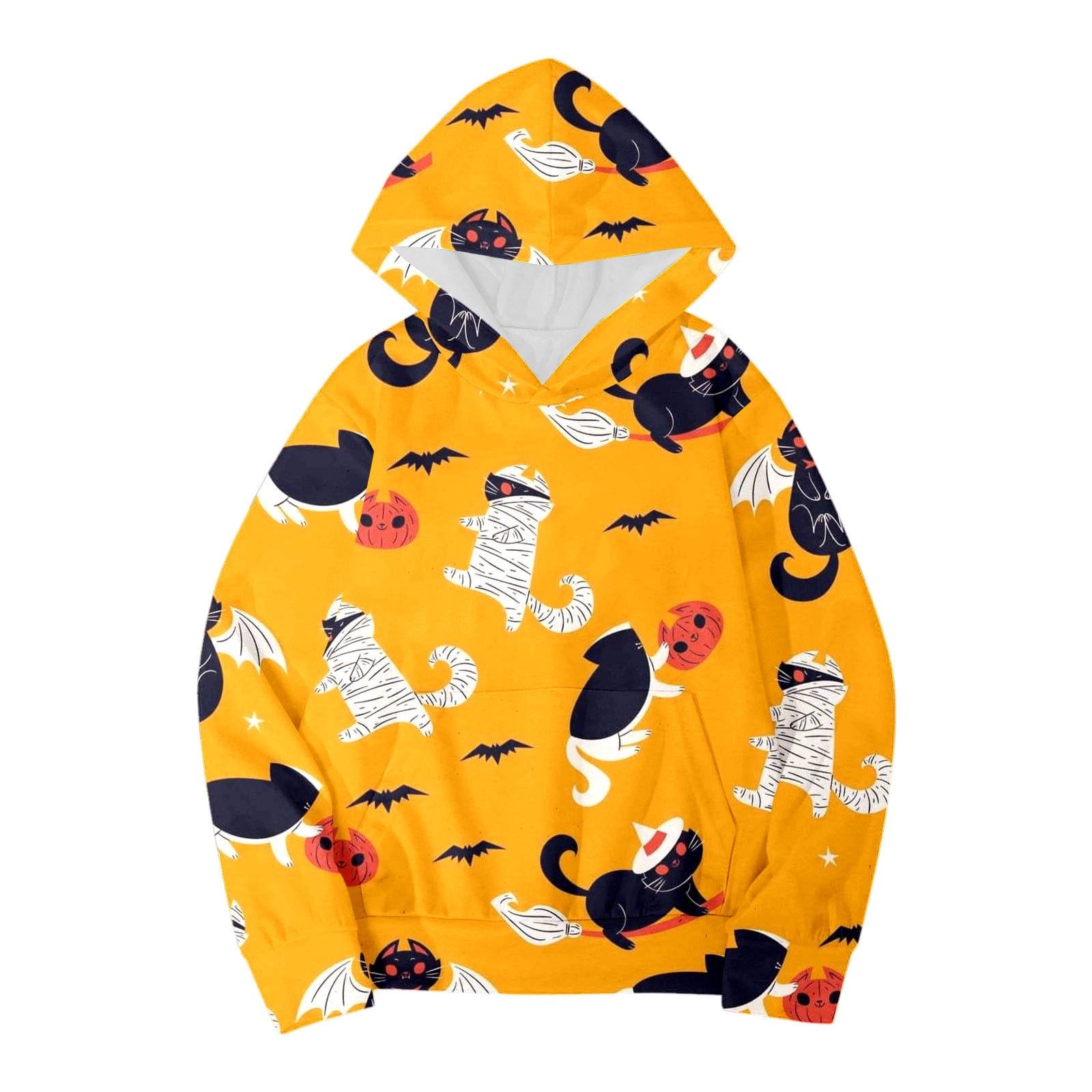 Ella Lust Toddler Baby Boy Clothes - Cartoon Face Print Hoodie Sweatshirt Pants Fall Set