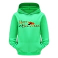 Child Toddler Boys Girls Long Sleeve Cartoon Prints Warm Hoodie