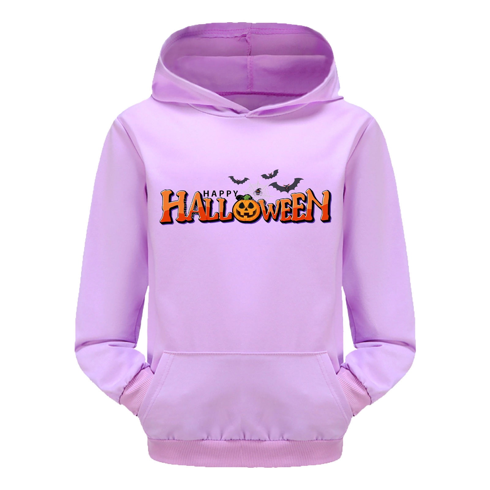 Child Toddler Boys Girls Long Sleeve Cartoon Prints Warm Hoodie