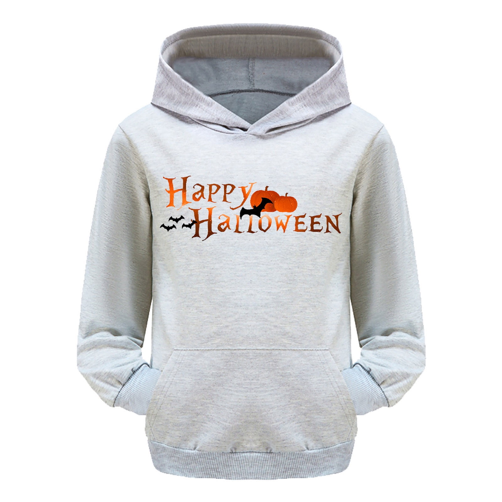 Child Toddler Boys Girls Long Sleeve Cartoon Prints Warm Hoodie