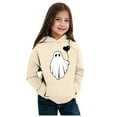 Child Toddler Boys Girls Long Sleeve Letter Prints Warm Hoodie Pullover
