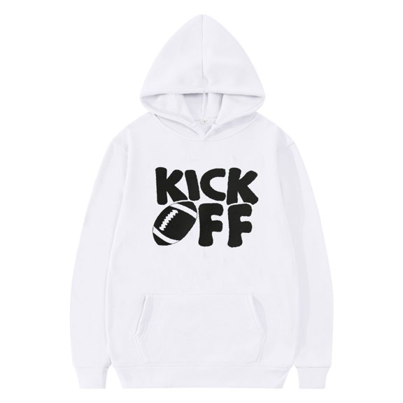 Child Toddler Boys Girls Long Sleeve Rugby Football Letter Prints Warm Hoodie Pullover Tops Kids Outfits Sweat Suit Preppy Hoodie Sweatshirt Boy Zippe Hoodie Women for Teen Boys 16-18 Toddler Boys