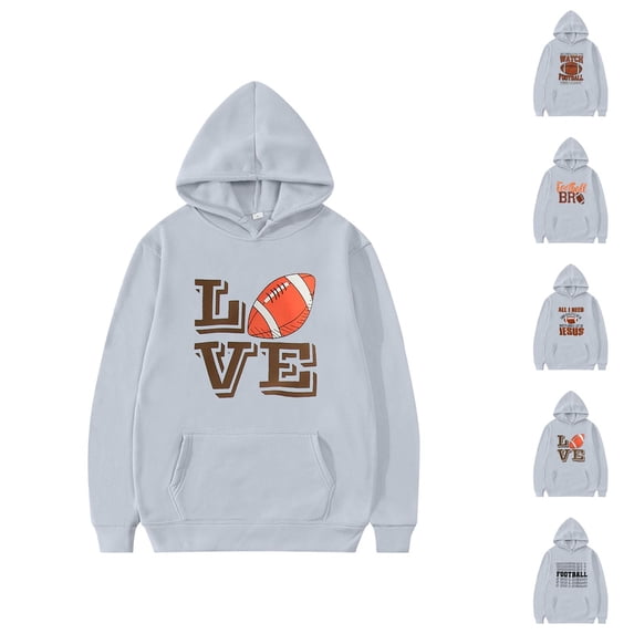 Child Toddler Boys Girls Long Sleeve Rugby Football Letter Prints Warm Hoodie Pullover Tops Kids Outfits Sweat Suit Zip Up Hoodie Boys Hoodie
