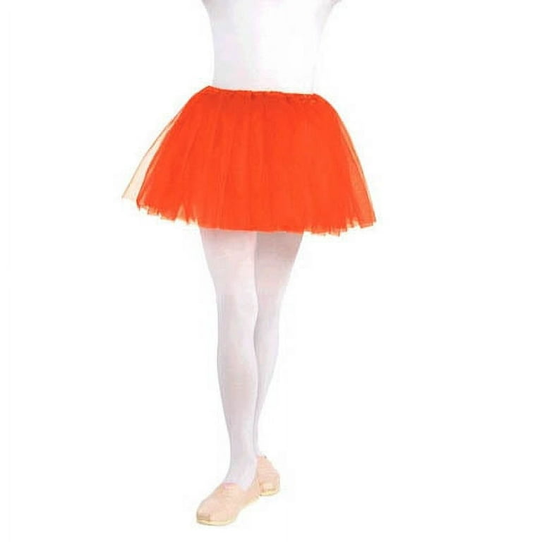 Orange Tutu Child Party Accessory