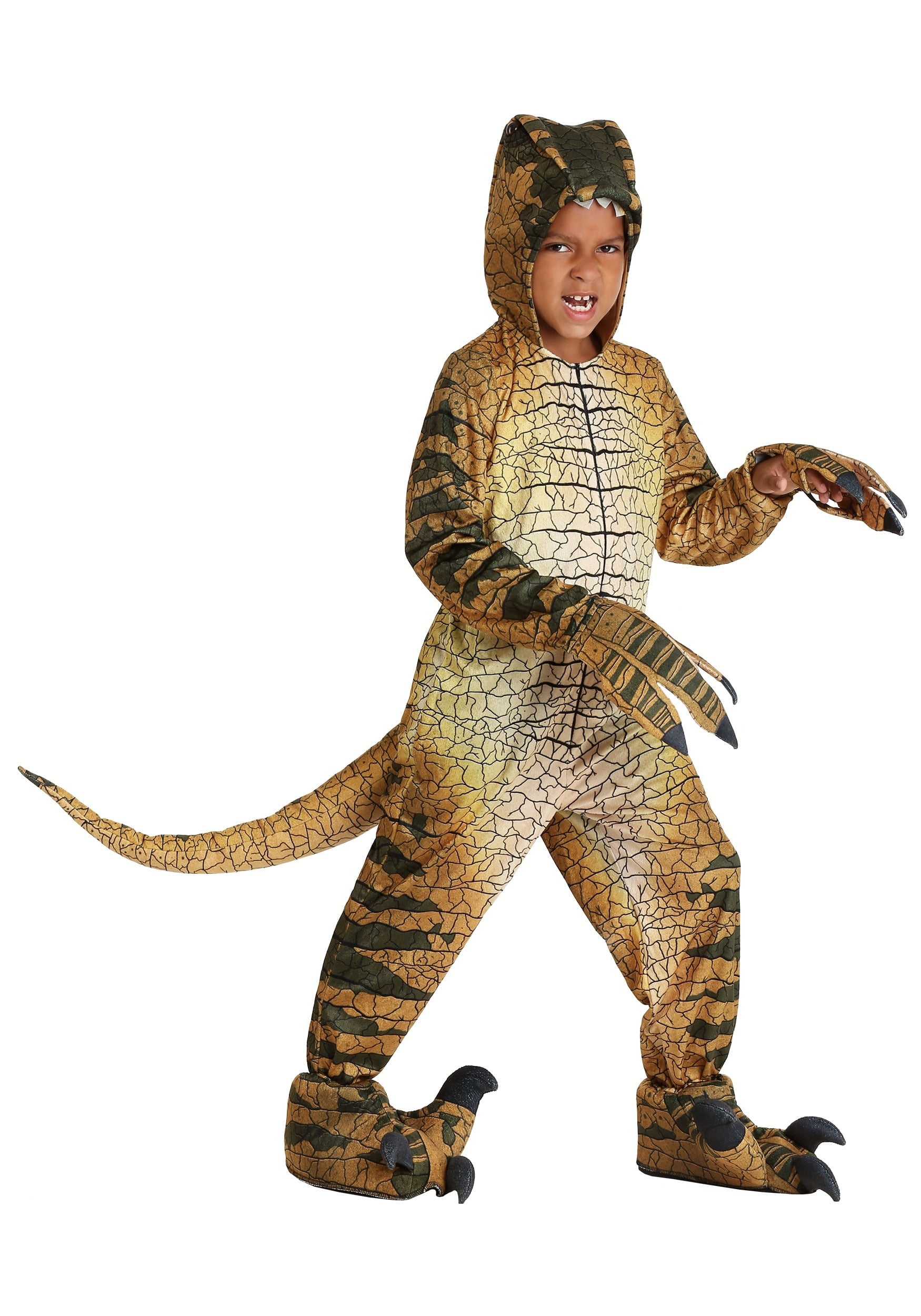 Kid Raptor Child Velociraptor Costume - Walmart.com