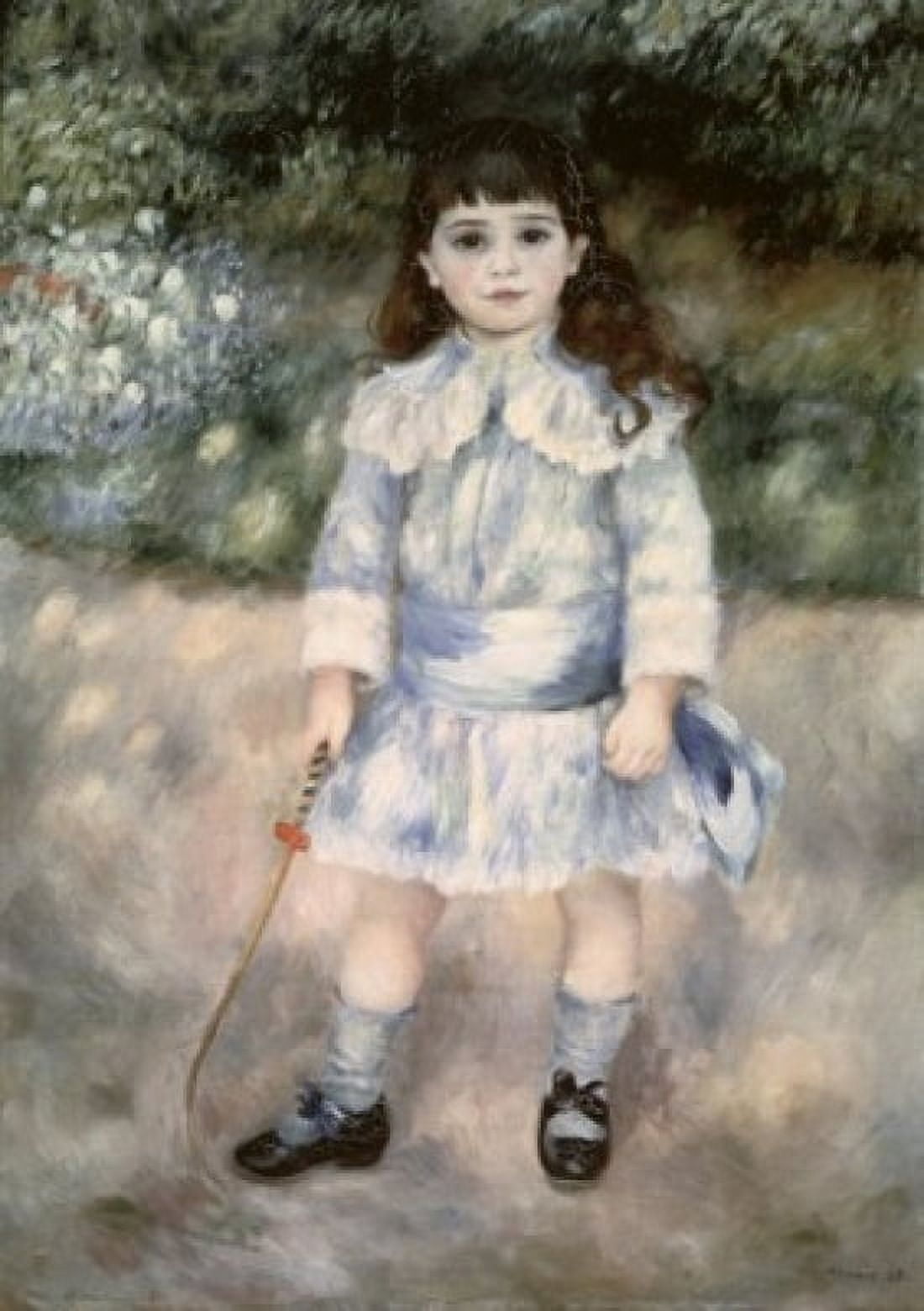 Child with a Whip 1885 Pierre Auguste Renoir (1841-1919French) Oil on canvas State Hermitage Museum St Petersburg Russia Canvas Art - Pierre Auguste Renoir (18 x 24)