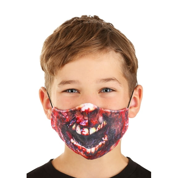 Child Zombie Sublimated Face Mask