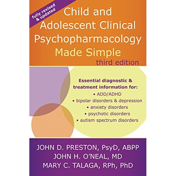 Pre-Owned Child and Adolescent Clinical Psychopharmacology Made Simple (Paperback) 1626251916 9781626251915