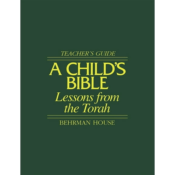 Child's Bible 1 - Teacher's Guide, (Paperback)