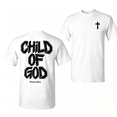 thumbnail image 1 of Child of God 2 Sided T-Shirt, Corinthians T-Shirt, Inspirational Shirt, Jesus Christian Tee, Unisex Shirt, 1 of 4