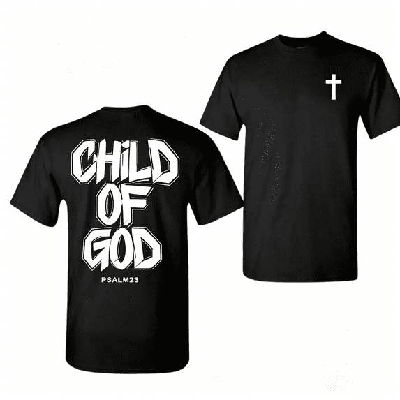 Child of God 2 Sided T-Shirt, Corinthians T-Shirt, Inspirational Shirt, Jesus Christian Tee, Unisex Shirt