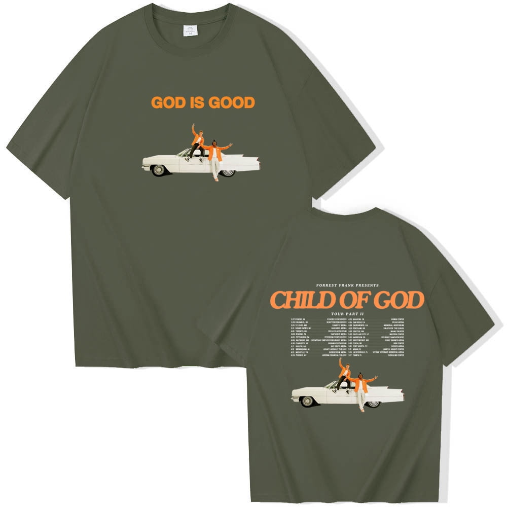 Child of God Forrest Frank Merch Album Tracklist 2025 Tour Dates Shirt