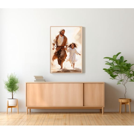 Child of God Jesus Christ and Child Art Print Sacred Steps Unframed ...