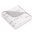 thumbnail image 1 of LollyBanks Muslin Baby Quilt, 100% Cotton 6-Layer Lightweight Blanket, 47 x 47 inch,Child of God, 1 of 6