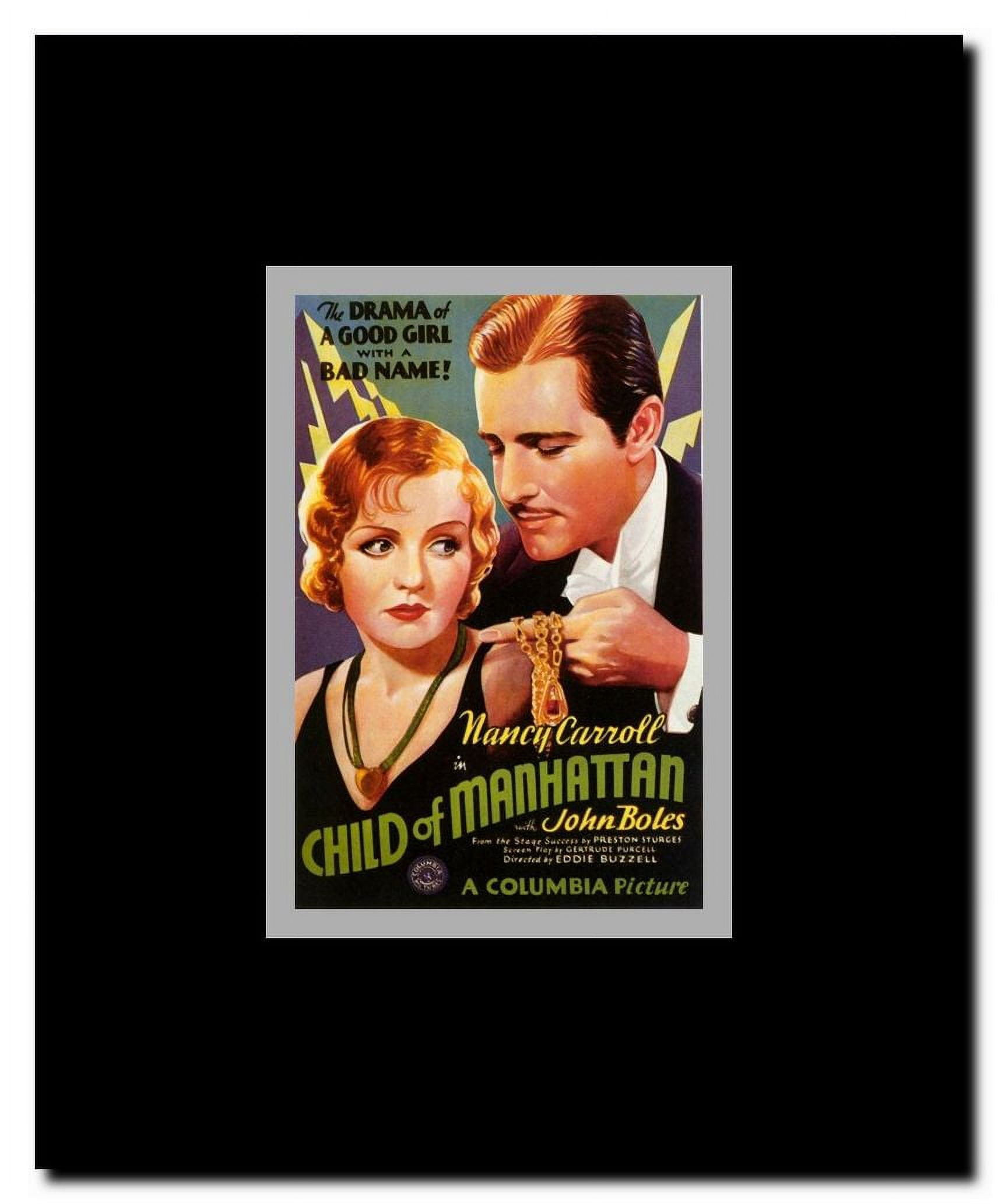 Child of Manhattan Framed Movie Poster