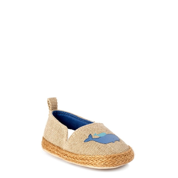 Child of Mine by Carter's Baby Boys Whale Espadrille Slip-On Shoes