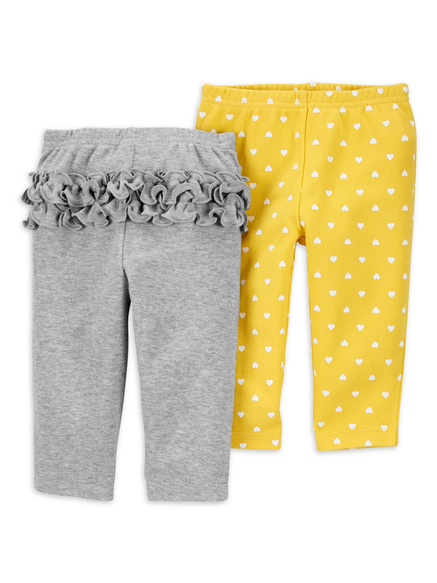 Child of Mine by Carter's Baby Girl Pants, 2 Pack, Preemie24 Months