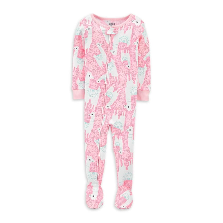 Baby girl llama pajamas hotsell