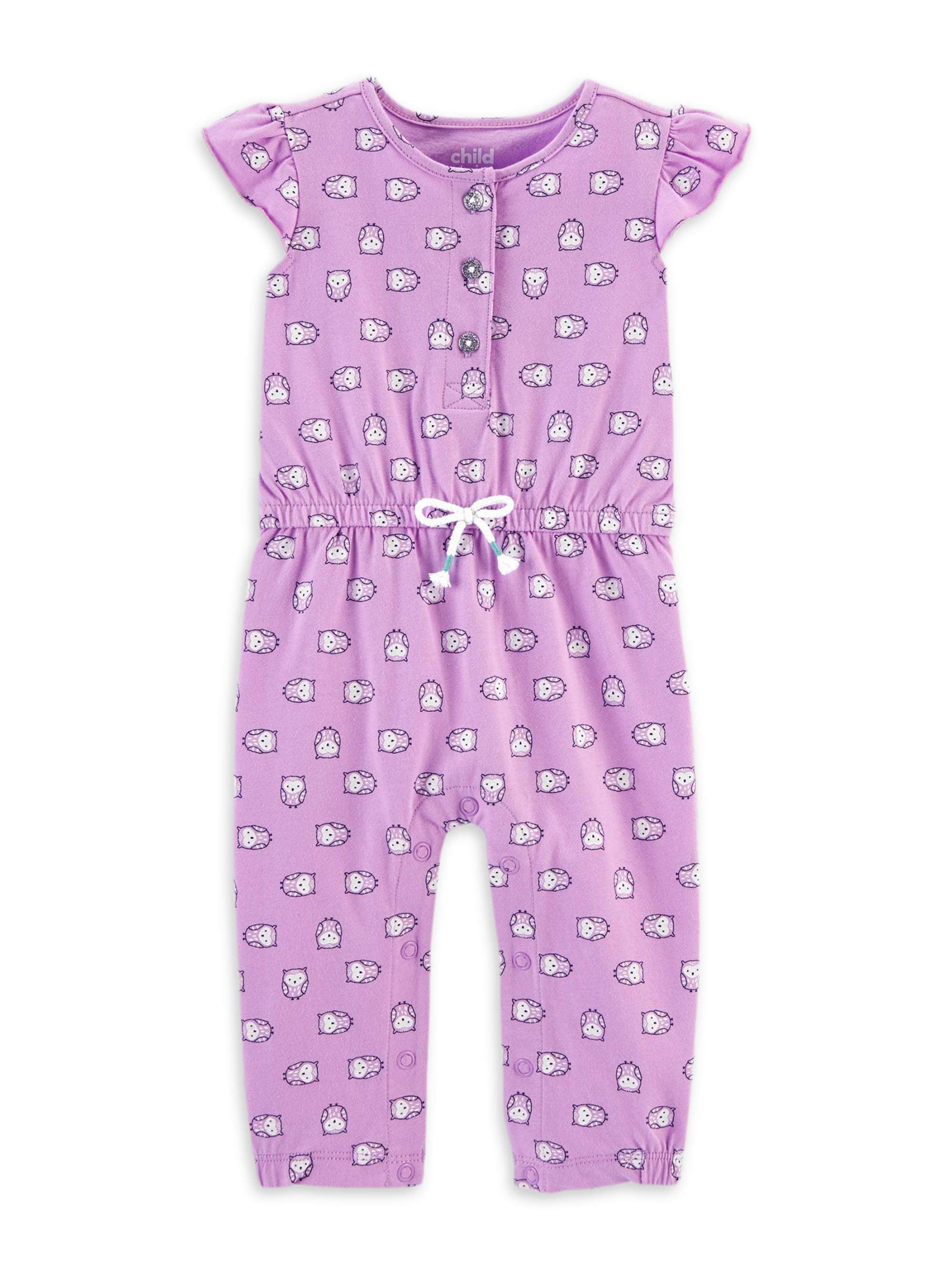 Child of Mine by Carter's Baby Girls' Owl Jumpsuit