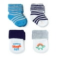 Child of Mine by Carter's Newborn Baby Boys 4 Pack ToughGuy Terry