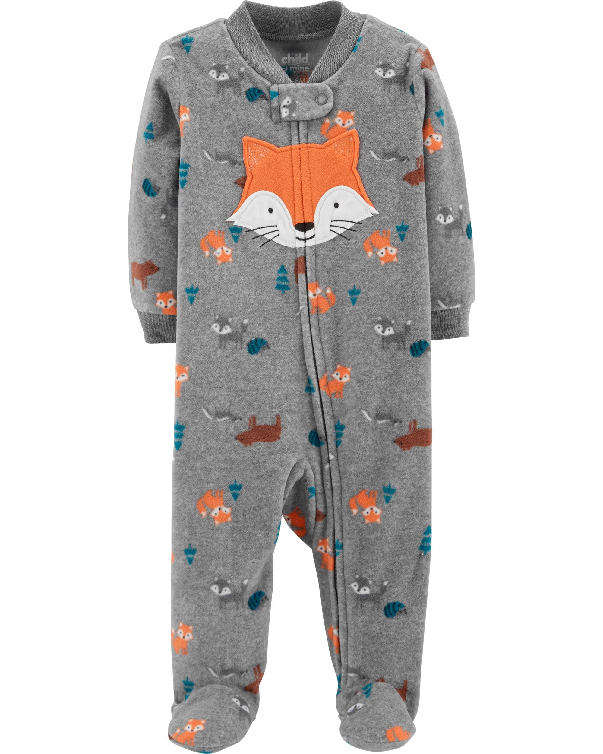 Child of Mine by Carter's Sleep N' Play Pajamas (Baby Boys) - Walmart.com