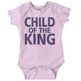 thumbnail image 1 of Child of the King Christian Religious Romper Boys or Girls Infant Baby Brisco Brands 24M, 1 of 6