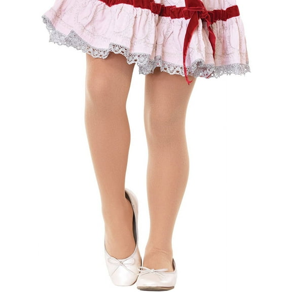 Child's Beige Tights XL 11-13 Costume Accessory