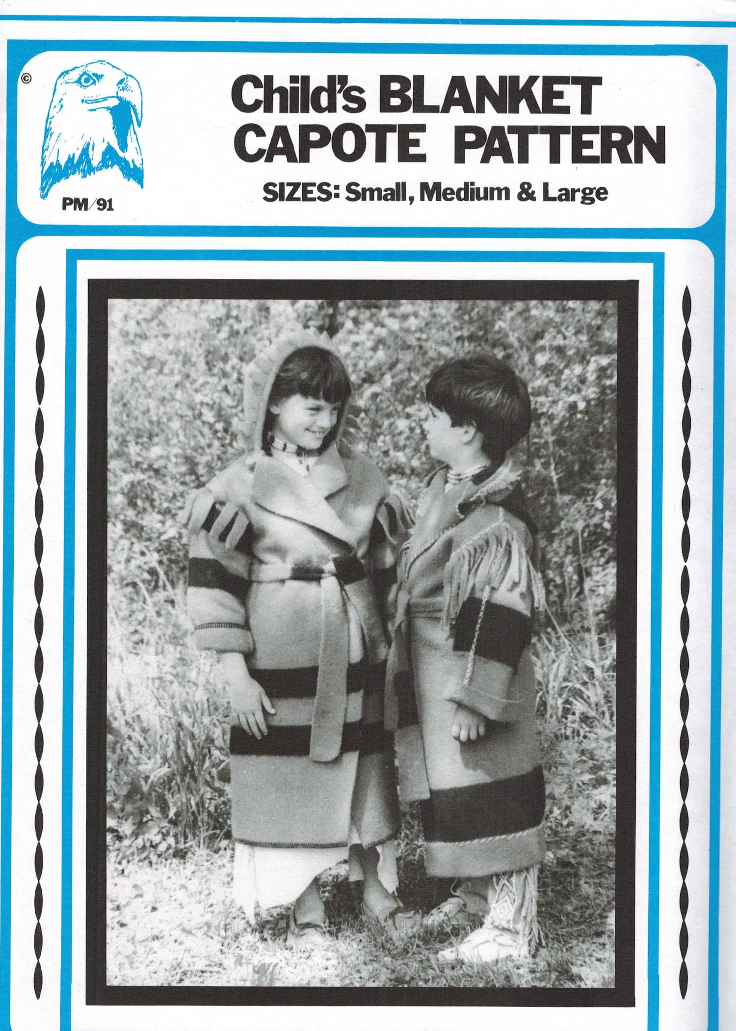 Child's Blanket Capote Pattern - Walmart.com