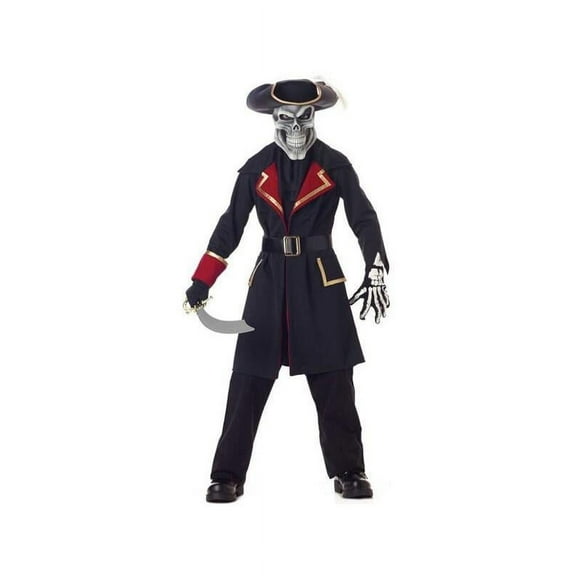 Child's Captain Scurvy Skull Pirate Costume