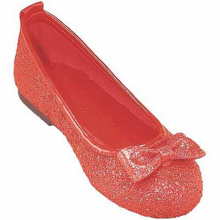 Little girl ruby store red slippers